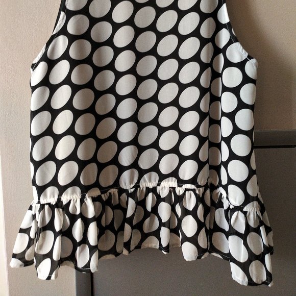 Mink Pink Dark Navy + Polka Dot vest - Picture 8 of 9